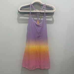 Purple and Yellow Ombre Athletic Dress- Outdoor Voices